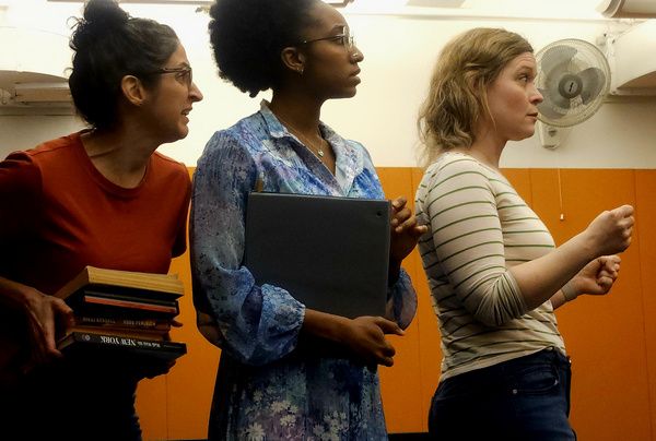 Tracey Beltrano, Nadia Williams, Alisha Spielmann.  Photo