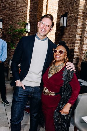 Frank DiLella and Irene Gandy @ BroadwayWorld Frank DiLella and Irene Gandy Photo