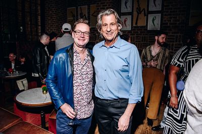 Michael Riedel and David Rockwell Photo