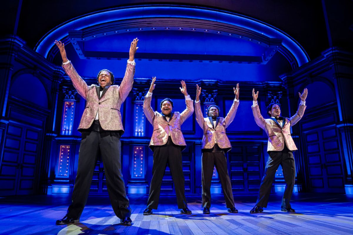 Corey Barrow, Calvin Scott Roberts, Corey Barlow, and Averis I. Anderson at 