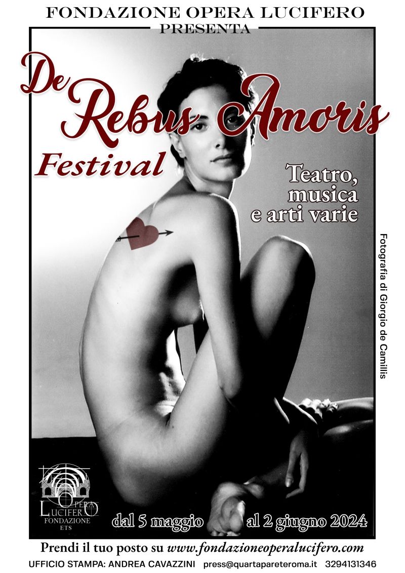 Previews: DE REBUS AMORIS FESTIVAL alla CAPPELLA ORSINI Previews: DE REBUS AMORIS FESTIVAL alla CAPPELLA ORSINI Image