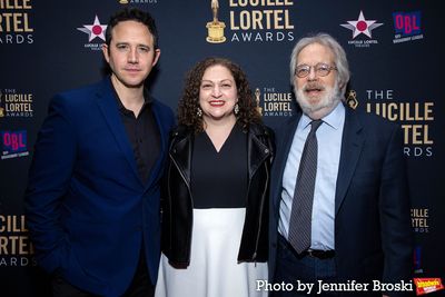 Santino Fontana, Jill Rafson, John Weidman Photo
