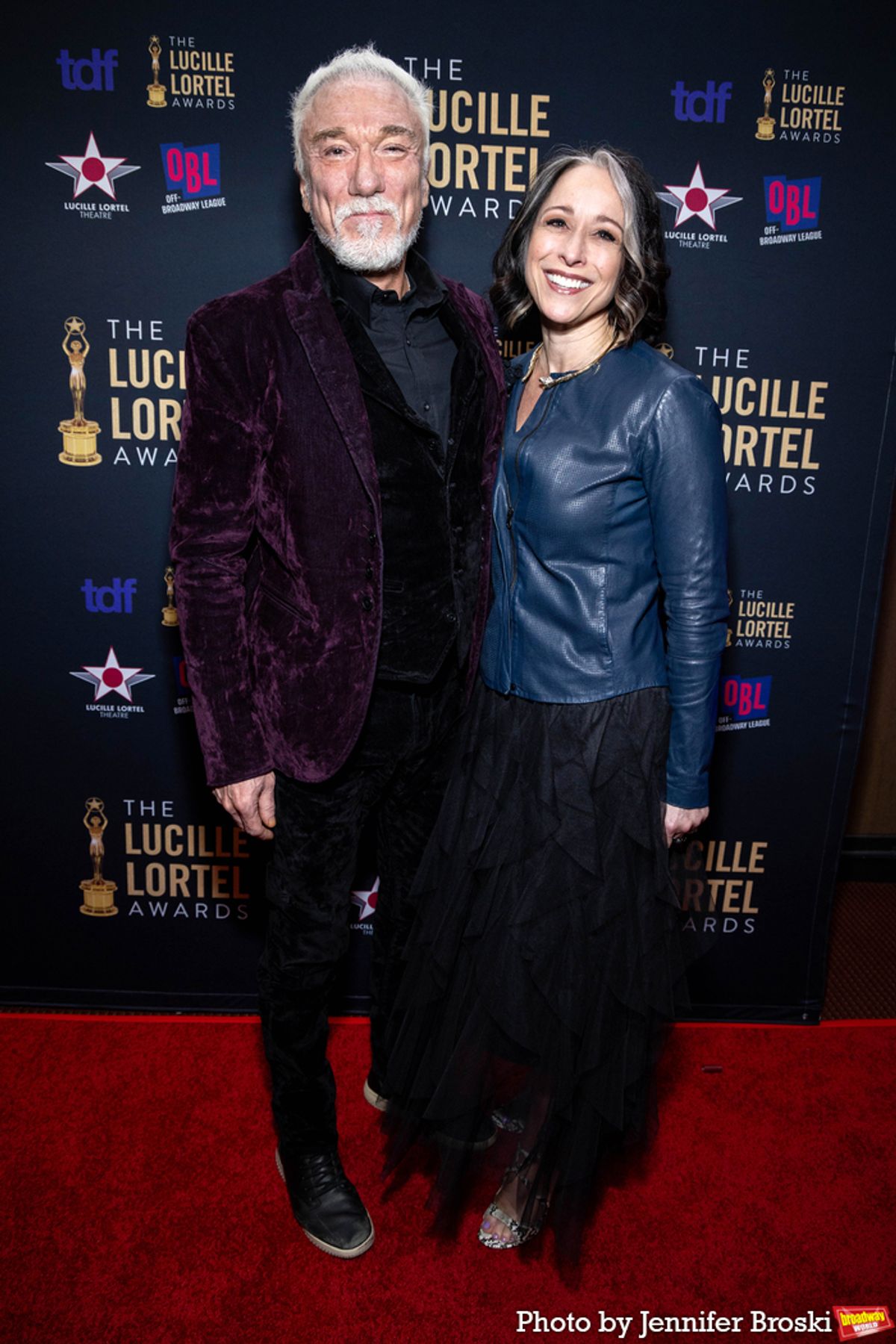 Patrick Page, Paige Davis at 