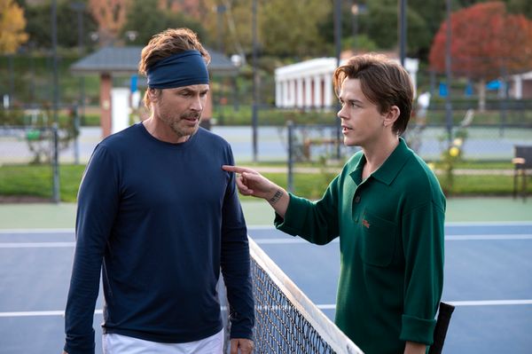 Rob Lowe and John Owen Lowe Photo