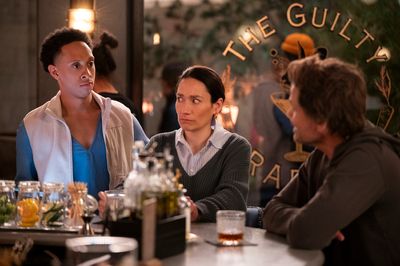 Aaron Branch Sian Clifford and Rob Lowe Photo