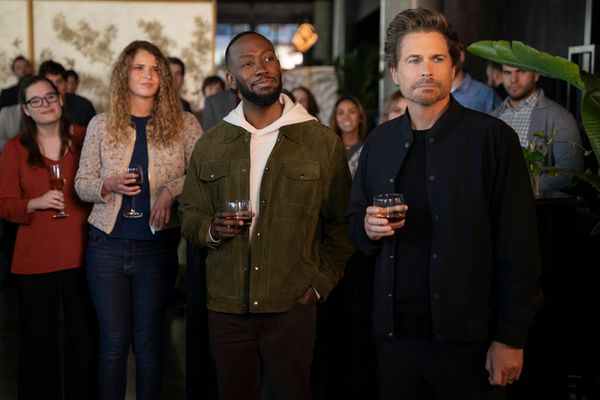 Lamorne Morris and Rob Lowe  Photo