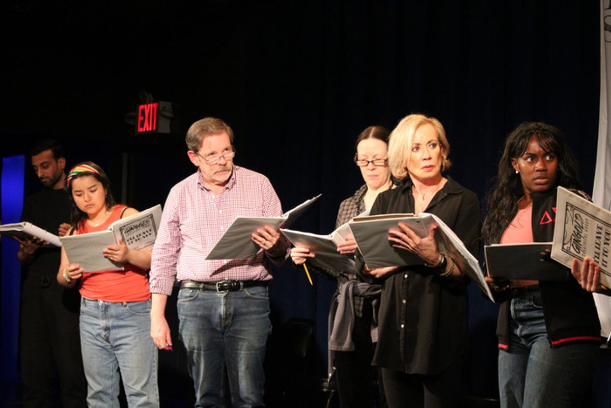 Vishaal Reddy, Evie Shuckman, Thomas Jay Ryan, Veanne Cox, Susan Cella, Devin Kessler at 