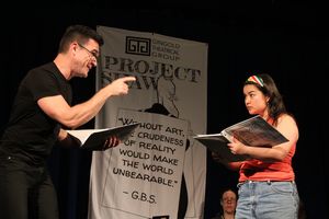 Dan Domingues, Evie Shuckman @ BroadwayWorld Dan Domingues, Evie Shuckman Photo