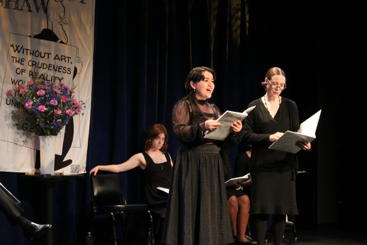 Susannah Perkins, Evie Shuckman, Veanne Cox at 