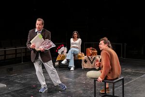 Tim Hopper with Paloma Nozicka and Nate Santana Photo