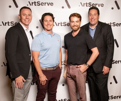 Bill Wilson, Whitney Dutton, Connor Storch, Gregg Goldstein Photo