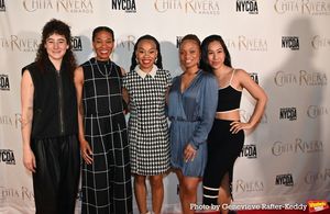 Sarah Parker, Chloe Davis, Camille A. Brown, Reid Clarke and Racchelle Manalo Photo