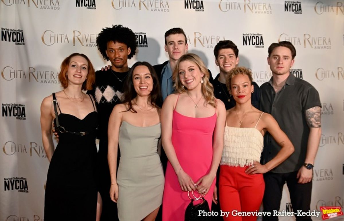 Ensemble Members from The Cast of The Outsiders that includes - Milena J. Comeau, Jordan Chin, Sarahgrace Mariani, RJ Higton, Melody Rose, Bartton Cowperthwaite, Tilly Evans-Krueger and Victor Carrillo Tracey at 