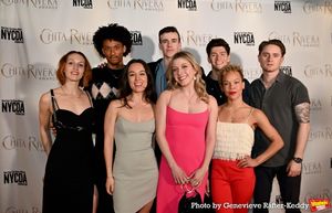 Ensemble Members from The Cast of The Outsiders that includes - Milena J. Comeau, Jordan Chin, Sarahgrace Mariani, RJ Higton, Melody Rose, Bartton Cowperthwaite, Tilly Evans-Krueger and Victor Carrillo Tracey @ BroadwayWorld Ensemble Members from The Cast of The Outsiders that includes - Milena J. Comeau, Jor Photo