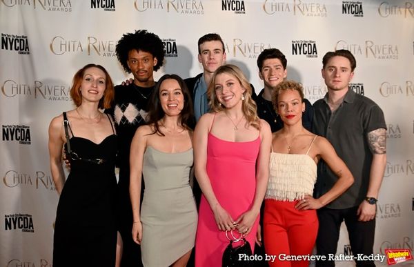 Ensemble Members from The Cast of The Outsiders that includes - Milena J. Comeau, Jor Photo