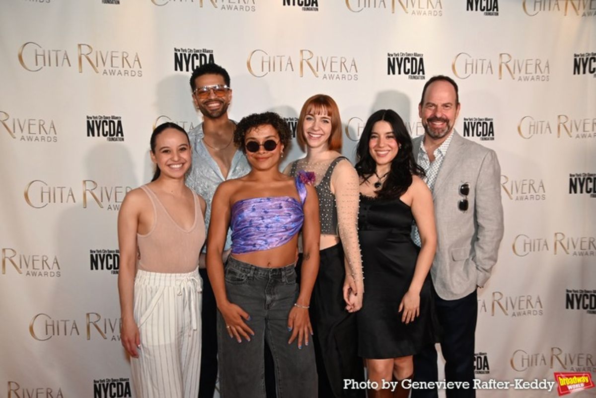 Ensemble Members from The Cast of Cabaret that includes- Chloe Nadon-Enriquez, Julian Ramos, Ayla Ciccone-Burton, Corinne Mumsch, Gabi Campo and Loren Lester at 