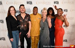 From the ensemble Cast of The Heart of Rock and Roll that includes- Jennifer Noble, Mike Baerga, Michael Olarigibge, Olivia Cece, Taylor Marie Daniel and TyNia Rene Brandon @ BroadwayWorld From the ensemble Cast of The Heart of Rock and Roll that includes- Jennifer Noble, M Photo