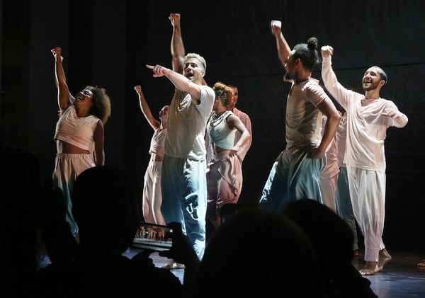 Natasha Gooden, Lukas McFarlane, Deavion Brown and The Cast of 