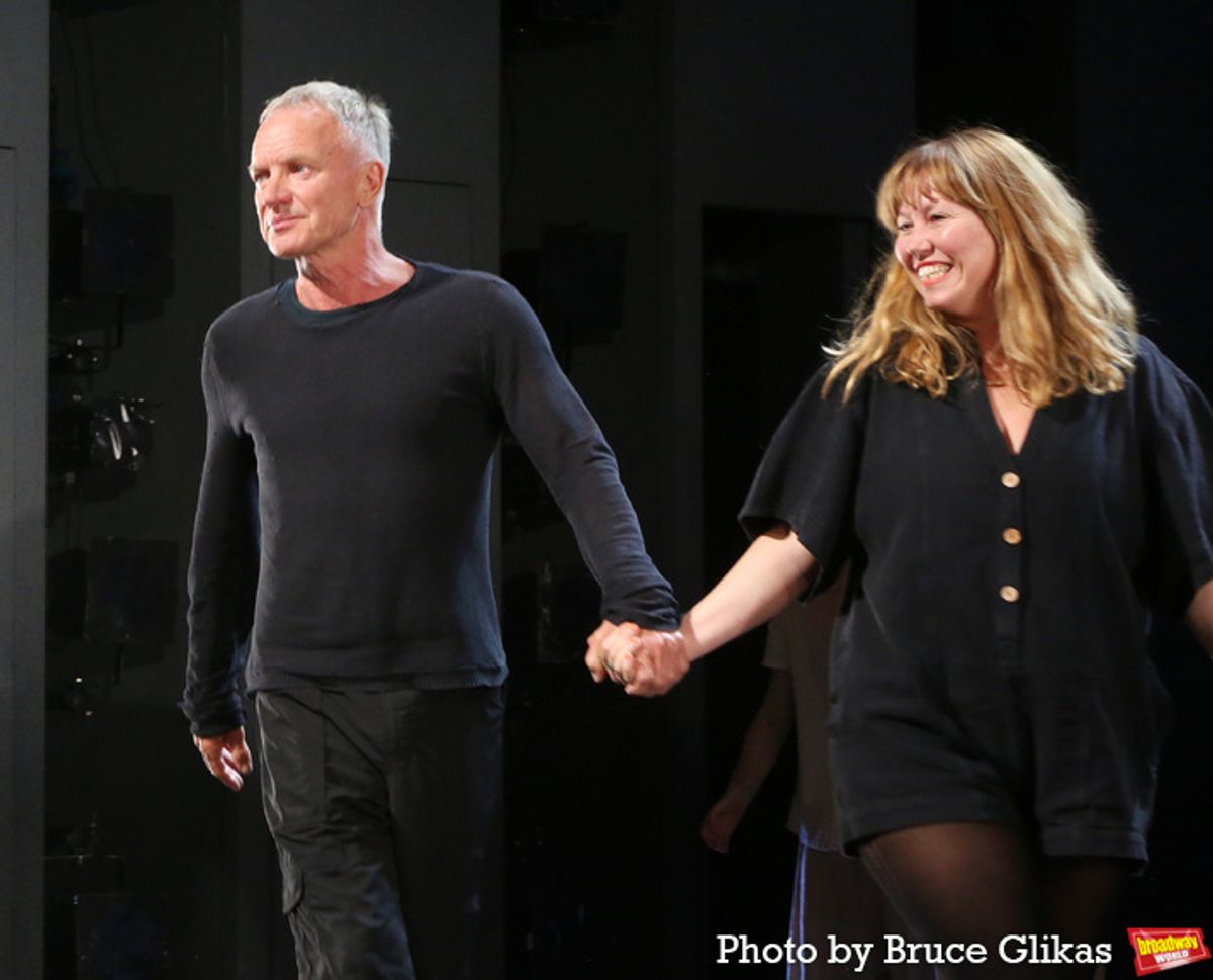 Composer Sting and Director/Choreographer Kate Prince  at 