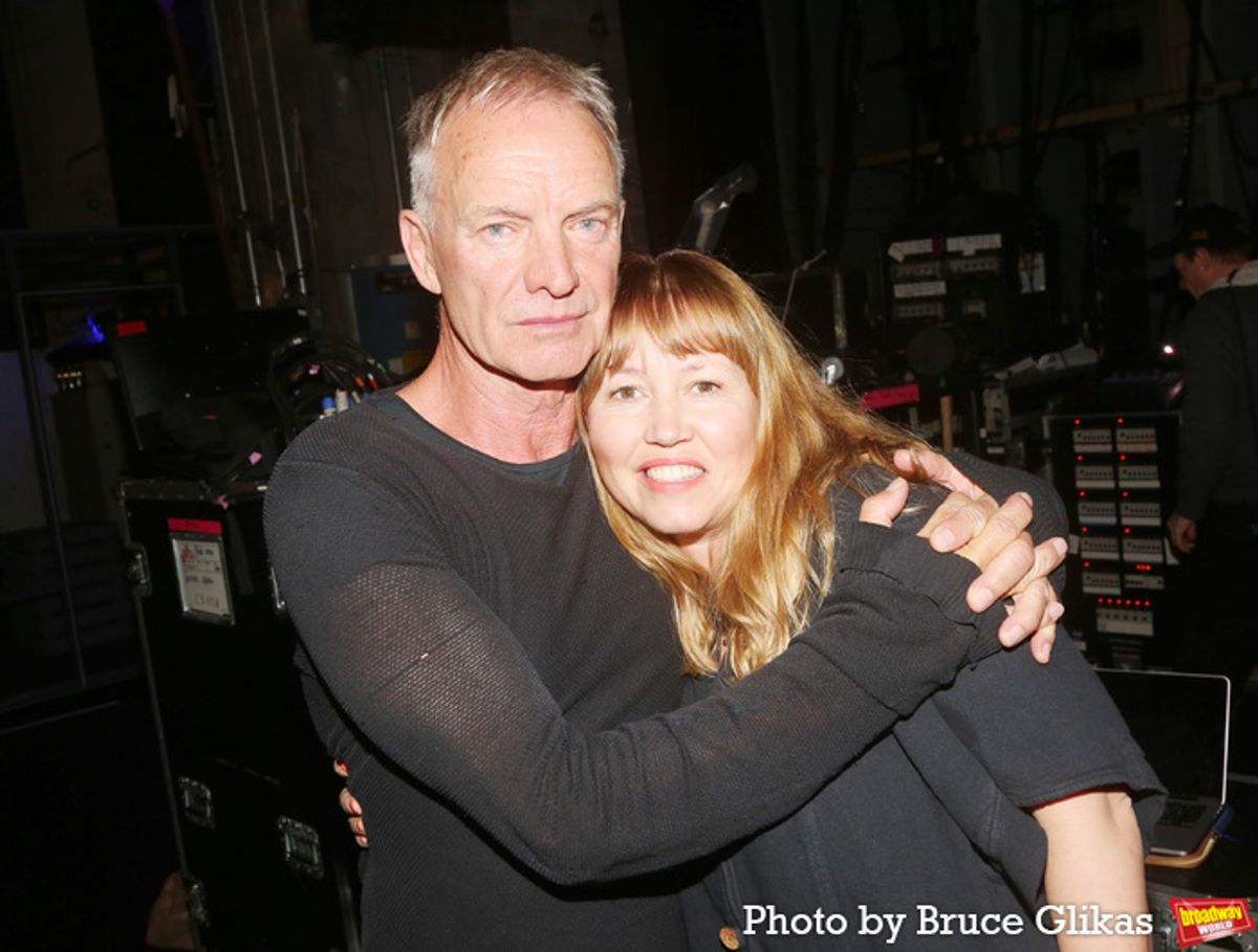 Composer Sting and Director/Choreographer Kate Prince  at 