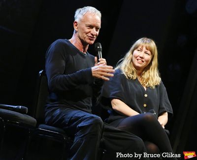 Composer Sting and Director/Choreographer Kate Prince  Photo