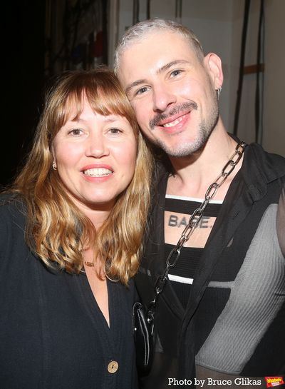 Director/Choreographer Kate Prince and Producer/Tour Manager Florent Trioux  Photo