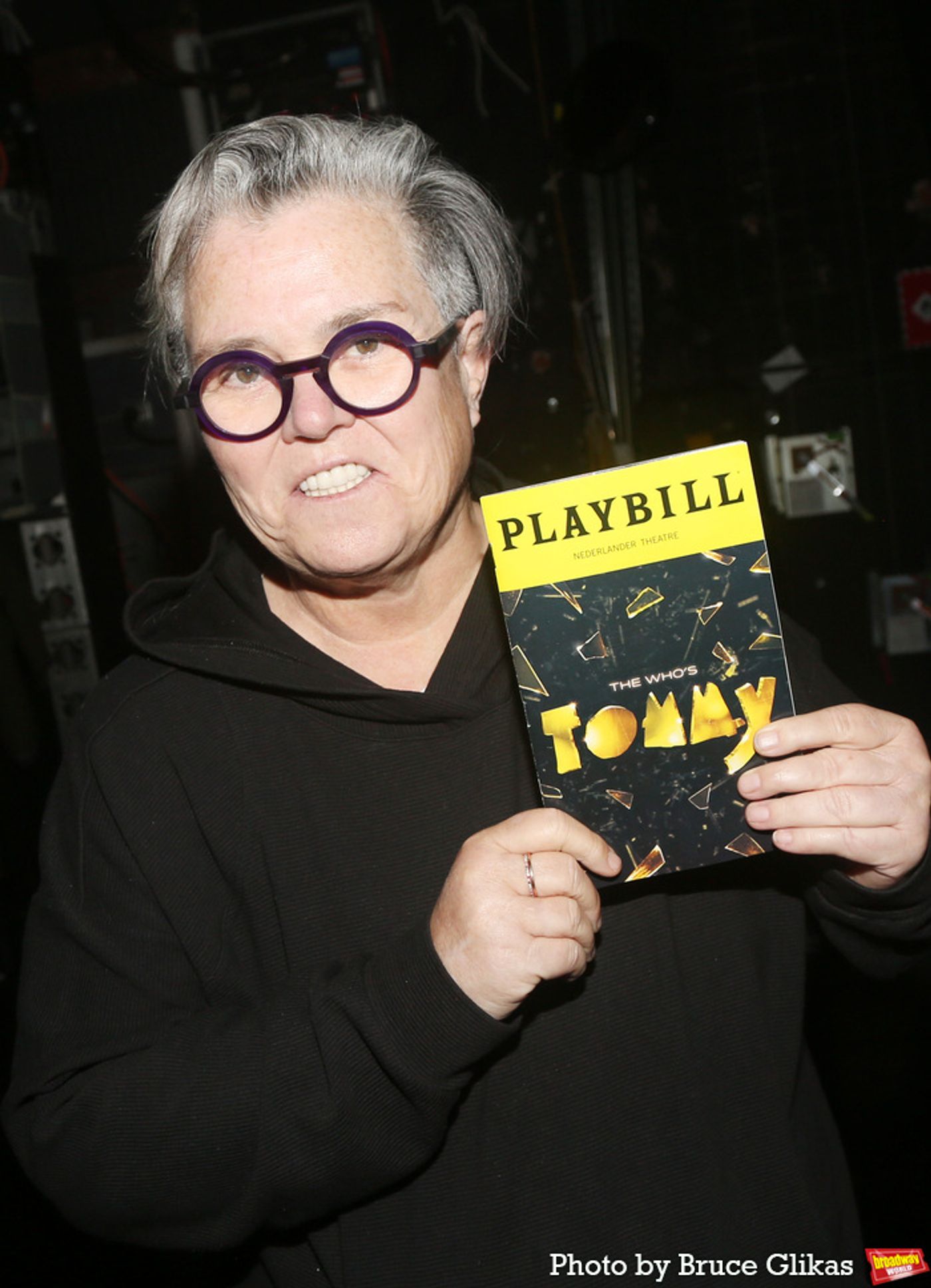 Photos: Rosie O'Donnell Visits THE WHO'S TOMMY  Image