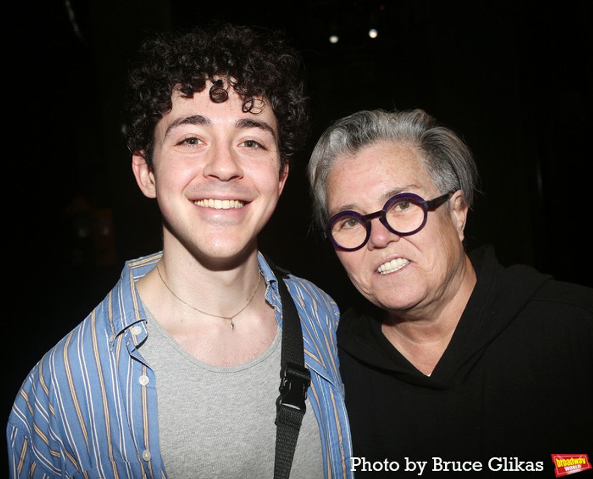 Ali Louis Bourzgui and Rosie O'Donnell  at 