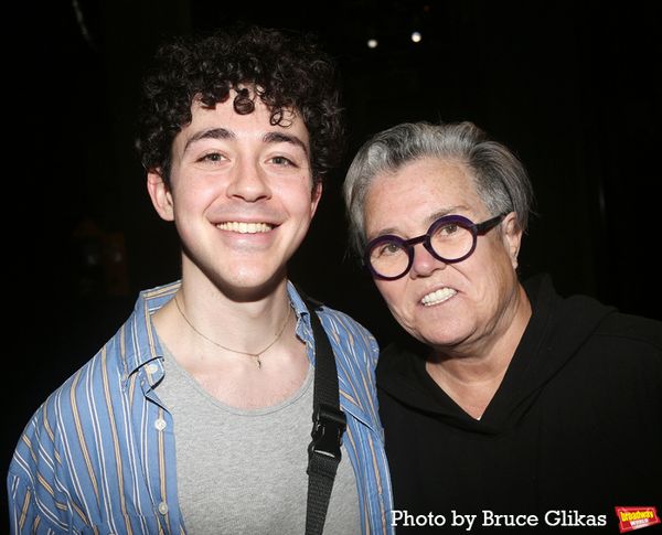 Ali Louis Bourzgui and Rosie O'Donnell  Photo