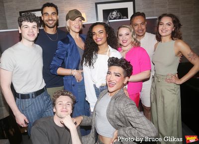 Makai Hernandez, Austin Scott,  Ben Jackson Walker, Hannah Waddingham, Lorna Courtney Photo