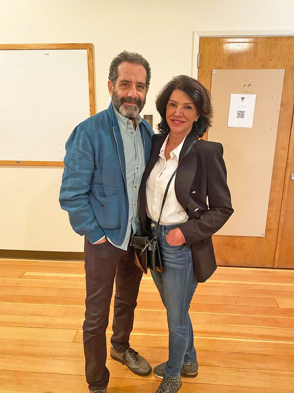 Tony Shalhoub and Shohreh Aghdashloo Photo