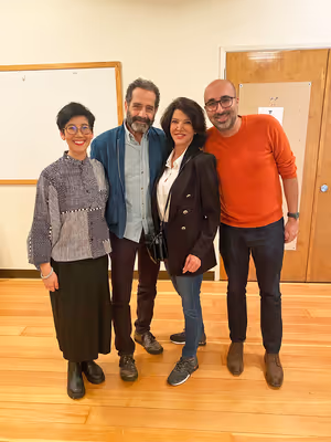 Jennifer Chang, Tony Shalhoub and Shohreh Aghdashloo, and Shayan Lotfi @ BroadwayWorld Jennifer Chang, Tony Shalhoub and Shohreh Aghdashloo, and Shayan Lotfi Photo