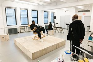 Tory Kittles, Brittany Inge, Kenny Leon @ BroadwayWorld Tory Kittles, Brittany Inge, Kenny Leon Photo