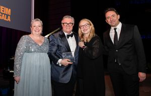 Maggie Boland, Nathan Lane, Susan Stroman and Matthew Gardiner Photo