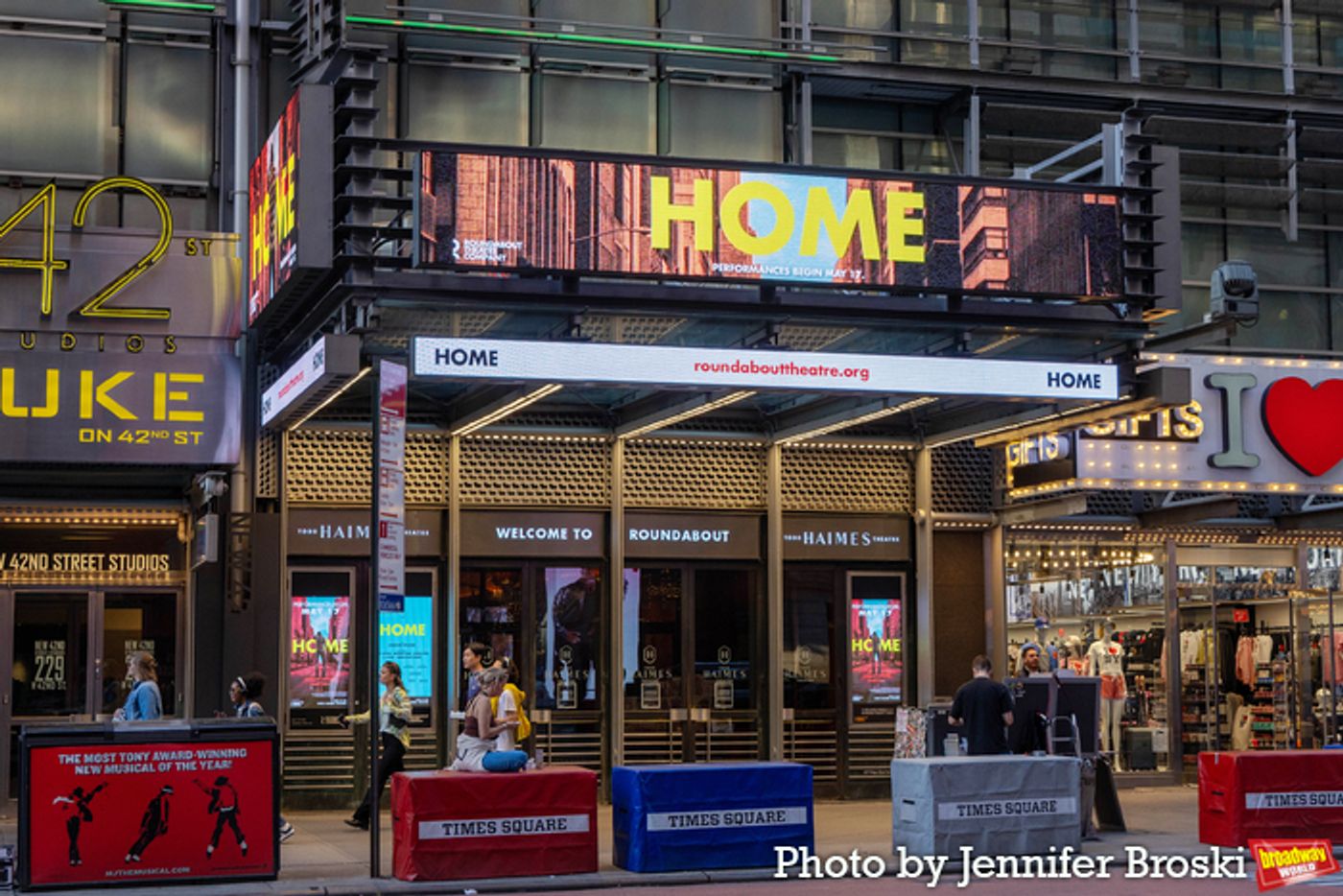 Up on the Marquee: HOME  Image