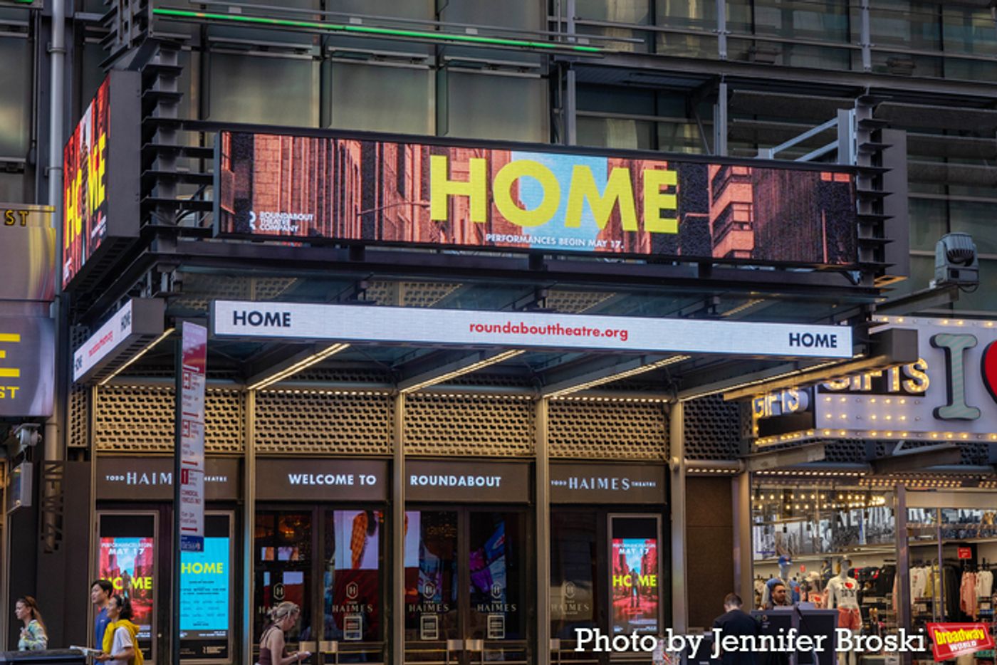 Up on the Marquee: HOME  Image