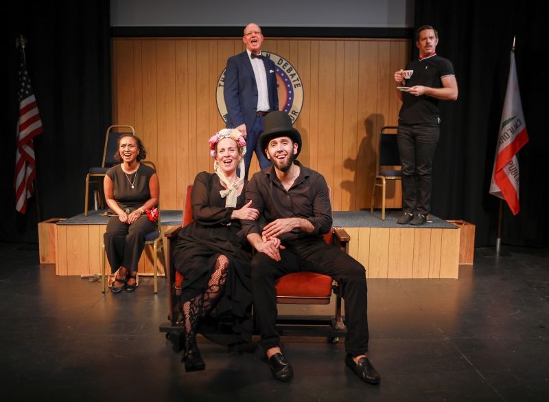 Review: THE LINCOLN DEBATE at The Bent  Image