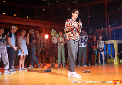 Justin Peck and The Cast of "Illinoise" Photo