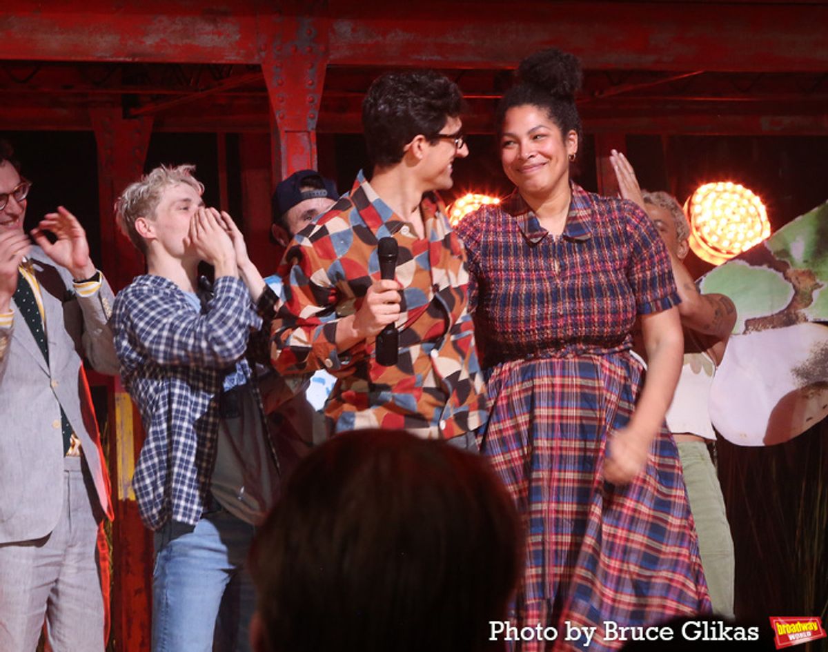 Justin Peck, Jackie Sibblies Drury and The Cast of 'Illinoise' at 