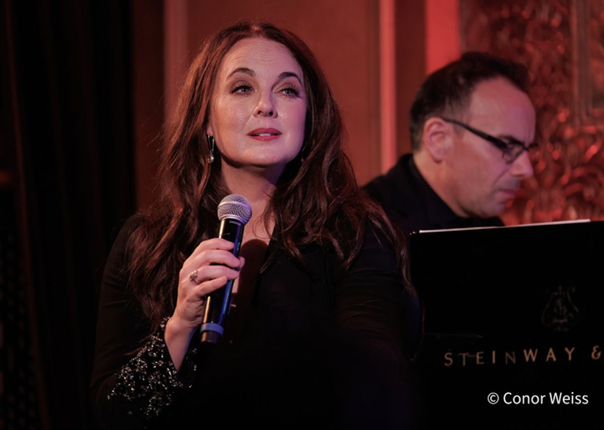 Melissa Errico and Tedd Firth. Photo credit: Conor Weiss. at 