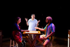 Melinda Lopez, Al Rodrigo and Joel Perez  Photo