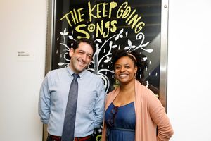 Evan Cabnet and Kaaron Briscoe @ BroadwayWorld Evan Cabnet and Kaaron Briscoe Photo