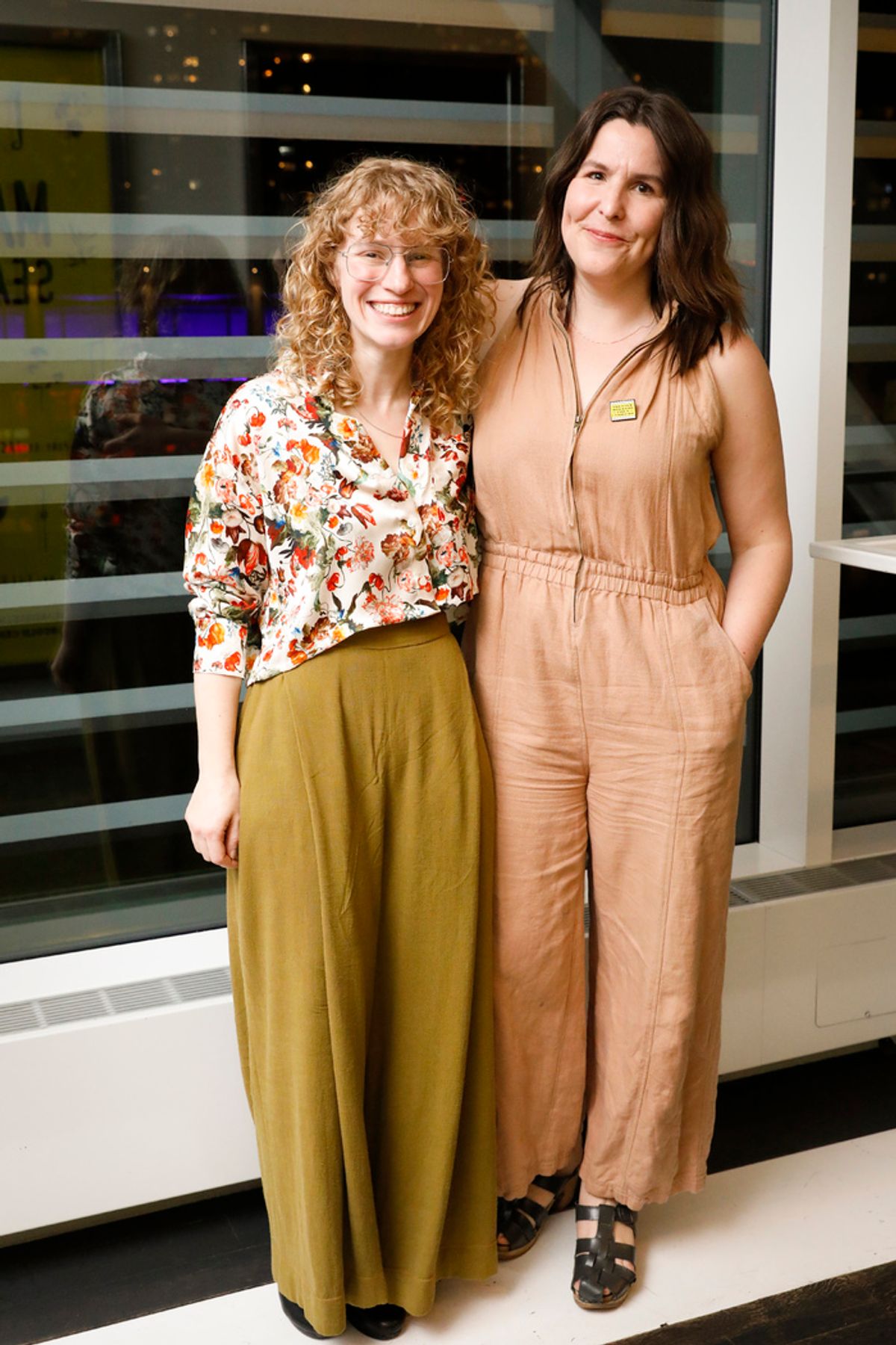 Cate McCrea and Caitlin Sullivan at 