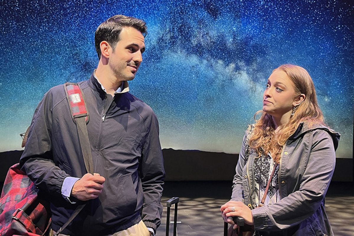 Daniel Llaca and Mallory Newbrough at 