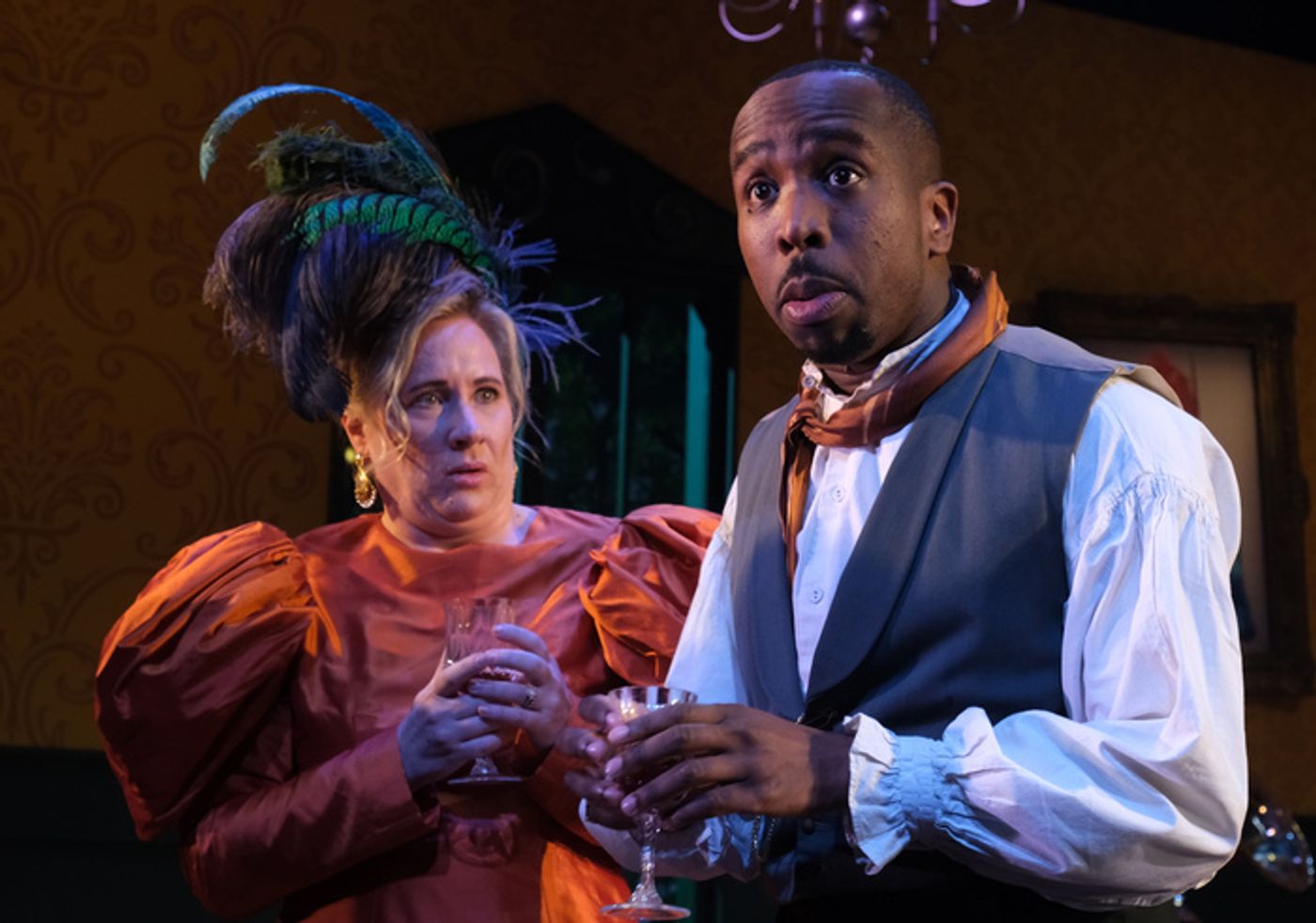 Review: THE GOVERNMENT INSPECTOR, Marylebone Theatre Review: THE GOVERNMENT INSPECTOR, Marylebone Theatre Image