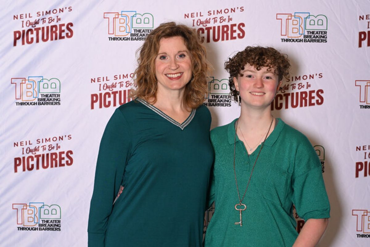 Christiane Noll and Daughter at 