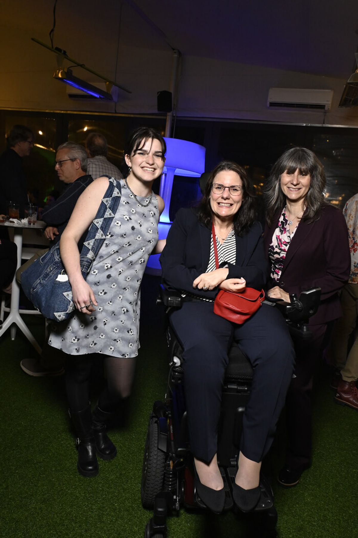 Olivia Magaraci, Ann Marie Morelli, Chris Catti at 