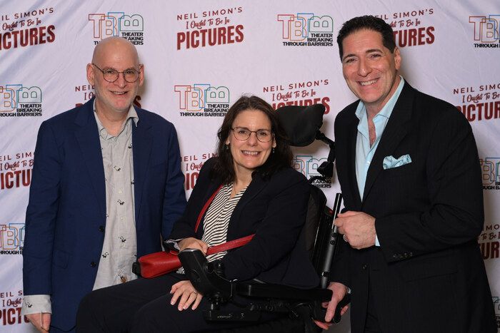 Photos: Theatre Breaking Though Barrier's I OUGHT TO BE IN PICTURES Celebrates Opening Night Image