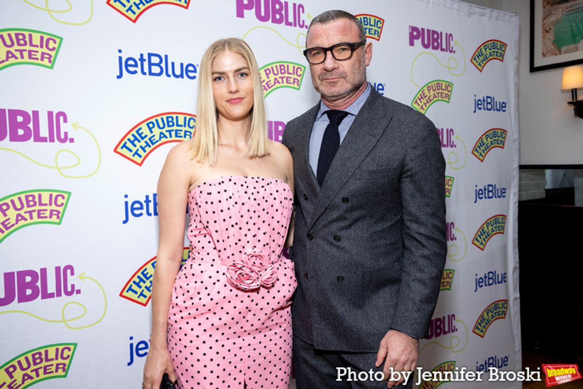 Taylor Neisen, Liev Schreiber at 