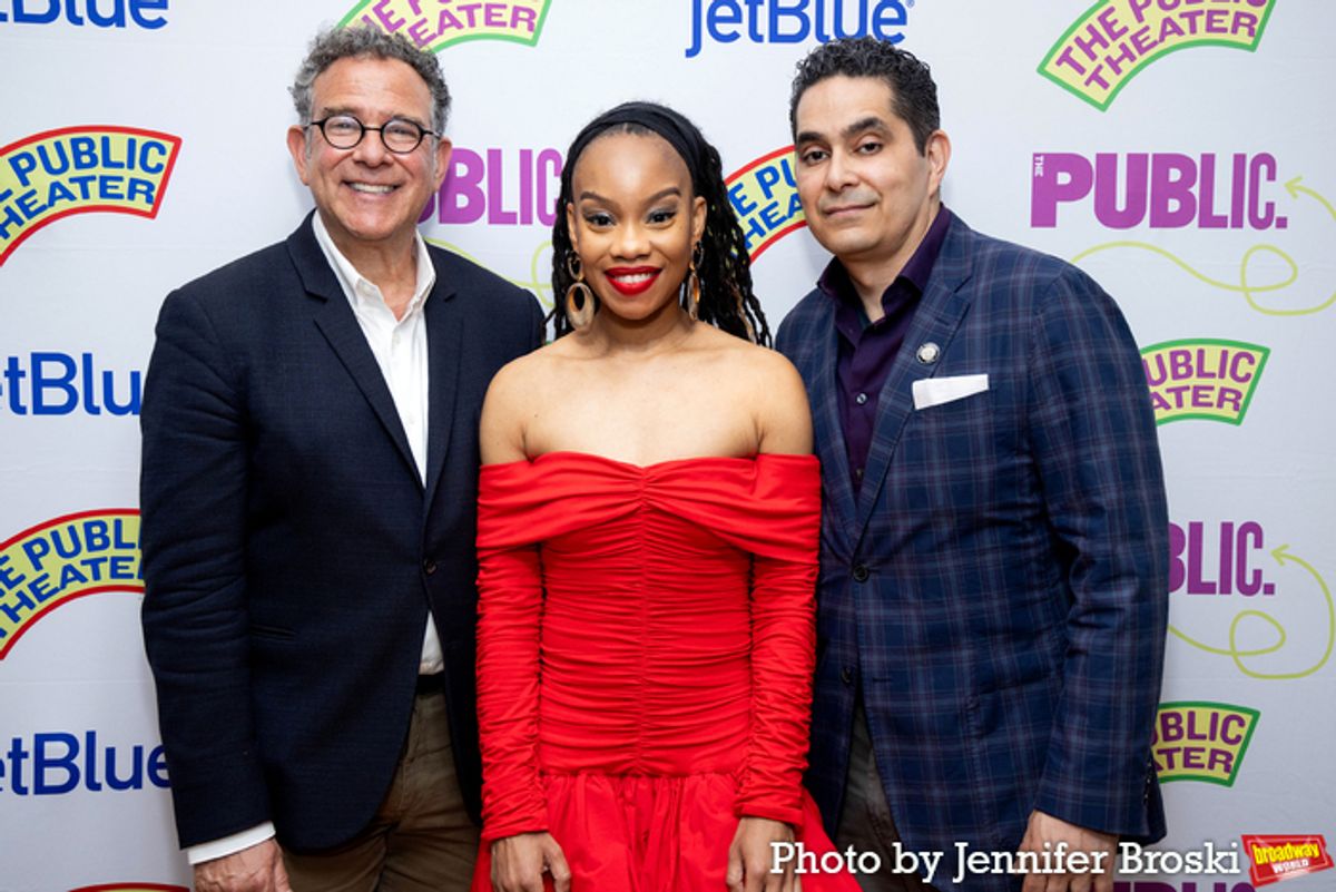 Michael Greif, Camille A. Brown, Kristoffer Diaz at 